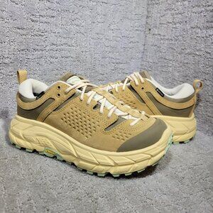 Hoka One One Tor Ultra Lo Elite Terrain System Wheat Mushroom Size W7.5 M6.5